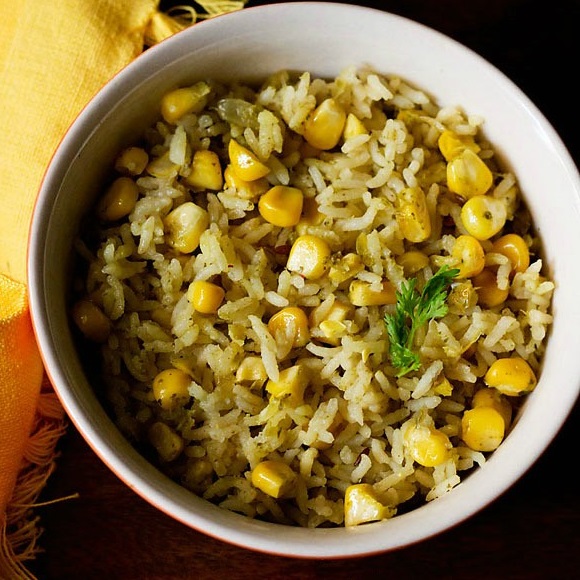 Corn Pulao Corn Rice
