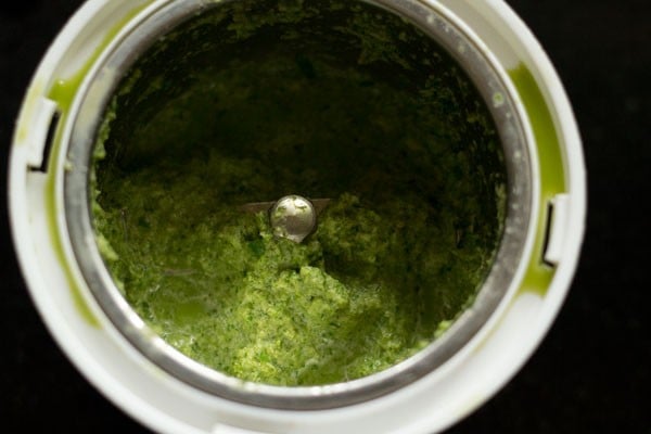 green chutney paste