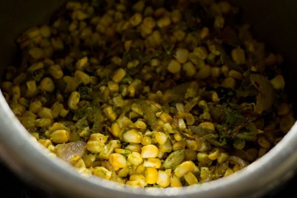 mix corn pulao mixture