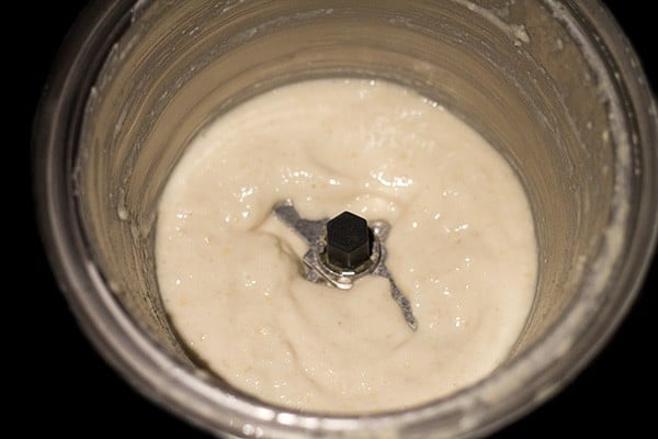ground lentil-fenugreek seeds mixture. 