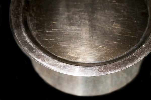 batter covered and kept for fermentation. 