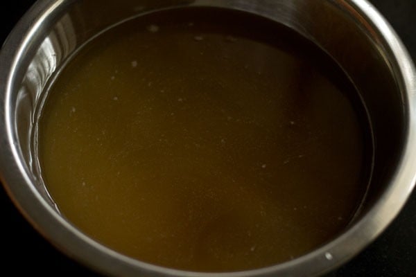 water for dry gulab jamun recipe