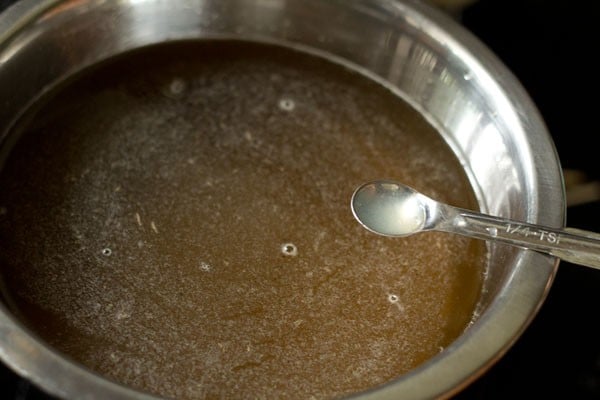 sugar syrup for dry gulab jamun recipe