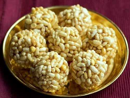 murmura ladoo recipe