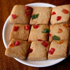 eggless tutti frutti cookies recipe