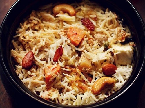 mughlai veg biryani recipe
