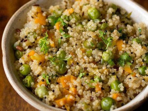 Quinoa Upma Recipe