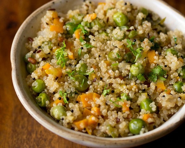 Quinoa Upma Recipe (Healthy Twist On a Classic)