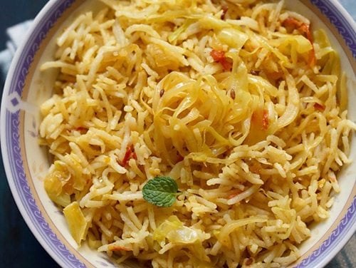 Cabbage Fried Rice Recipe