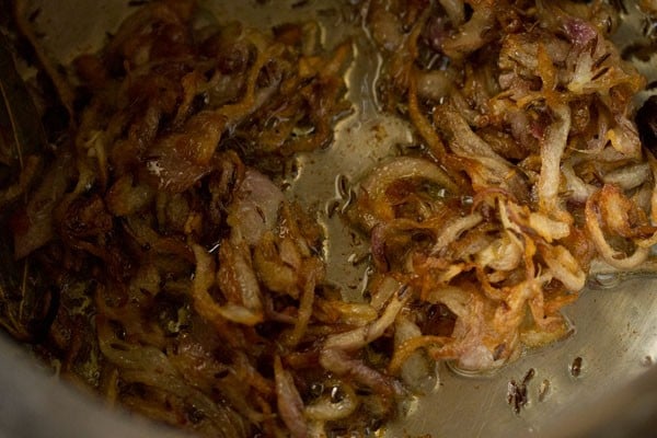 sauteing onions till golden