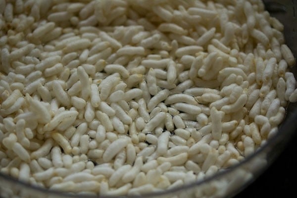 puffed rice in bowl