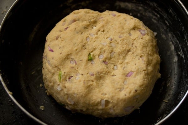 dough in a bowl