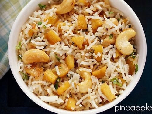 pineapple fried rice recipe