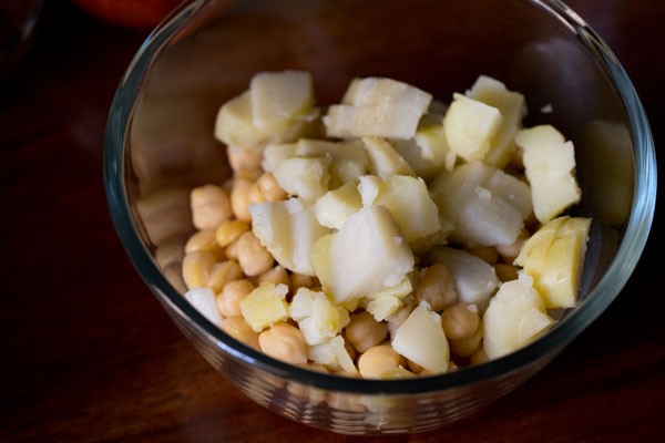 boiled potatoes added