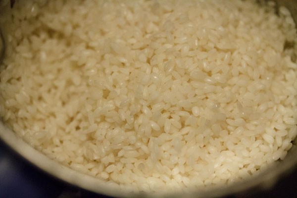 making idli dosa batter in a mixie