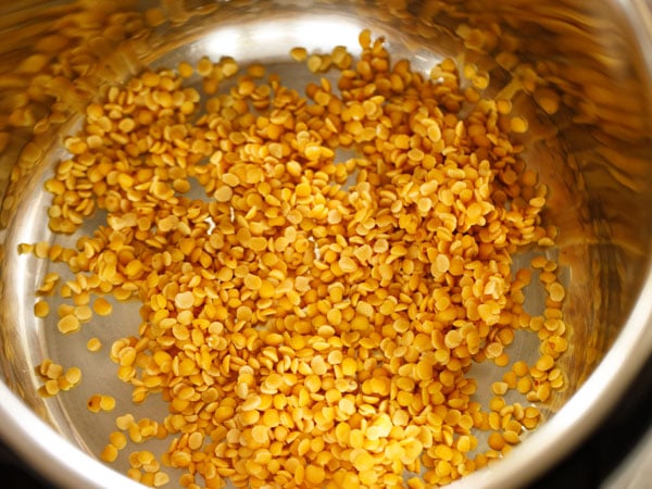 adding tuvar dal (lentils) in instant pot