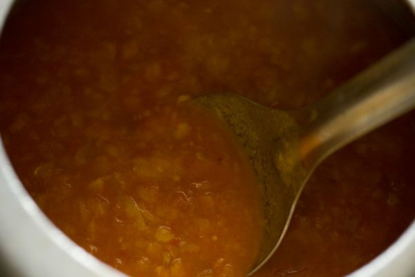 pressure cooking lentils