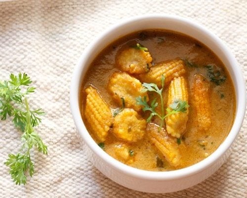 baby corn curry recipe