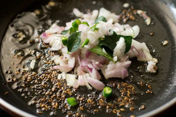 making chawli bhaji recipe