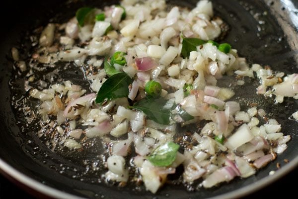 making chawli bhaji recipe