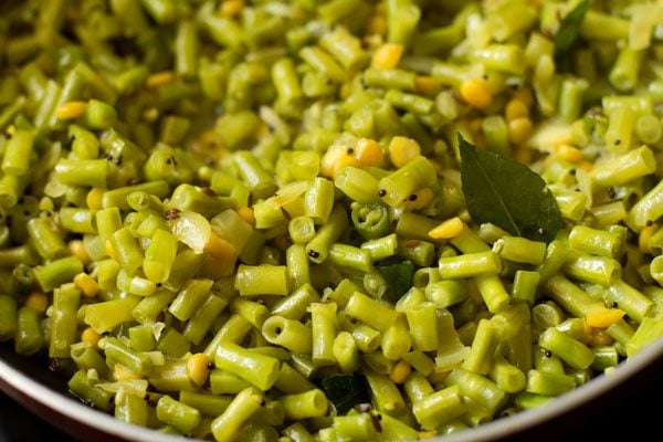 making phali ki sabzi recipe