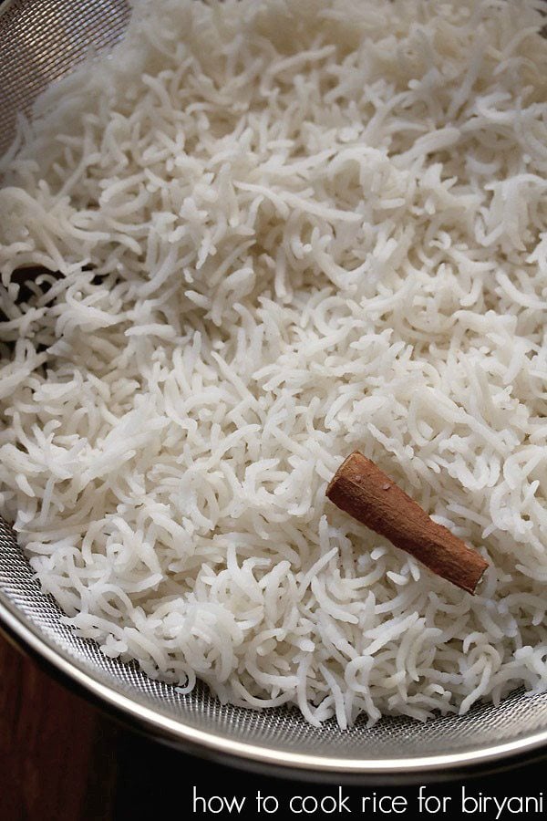 Cooking Basmati Rice For Biryani Making Rice For Biryani