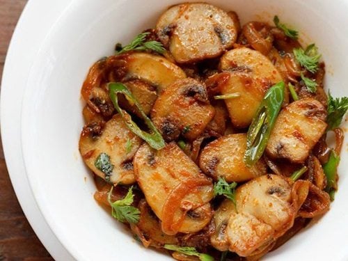 mushroom stir fry recipe