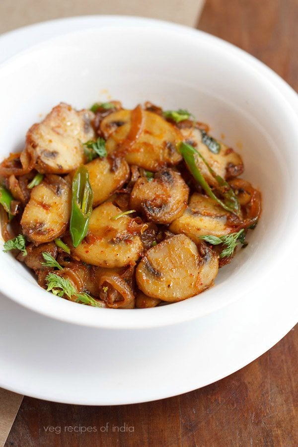 mushroom stir fry