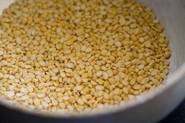 moong lentils in a bowl
