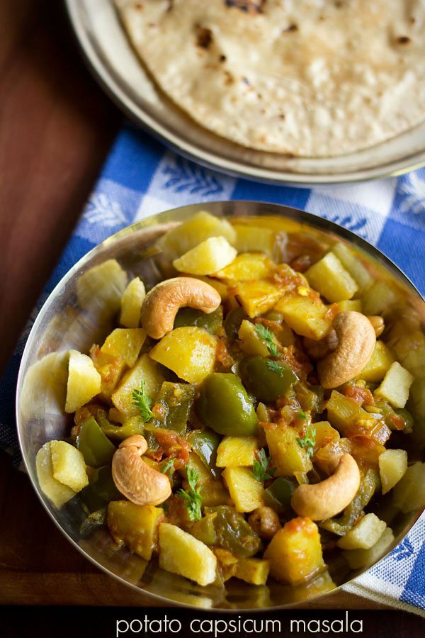aloo capsicum masala