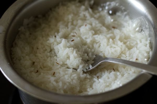 Cooked rice