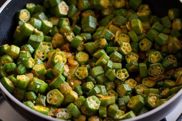 making ladies finger fry recipe