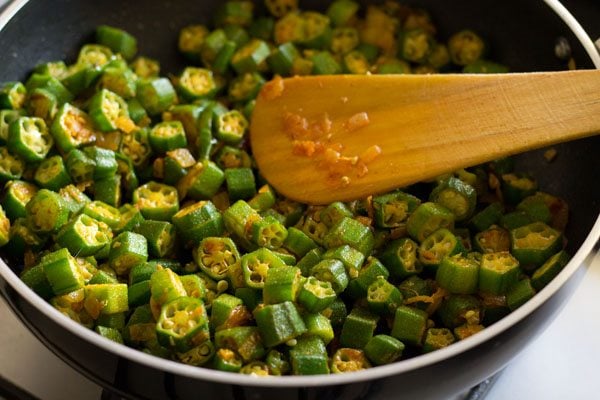 making ladies finger fry recipe