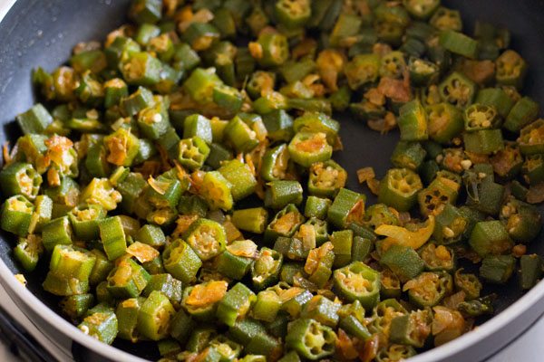 making ladies finger fry recipe