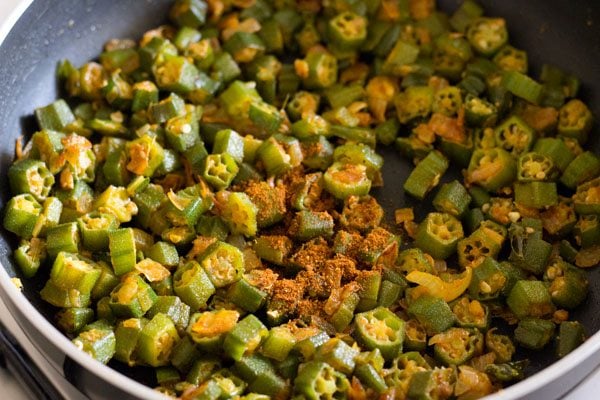 making ladies finger fry recipe