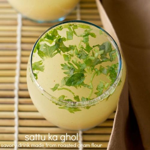 namkeen sattu drink recipe, sattu ka ghol recipe
