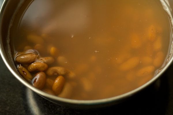 soaking kidney beans