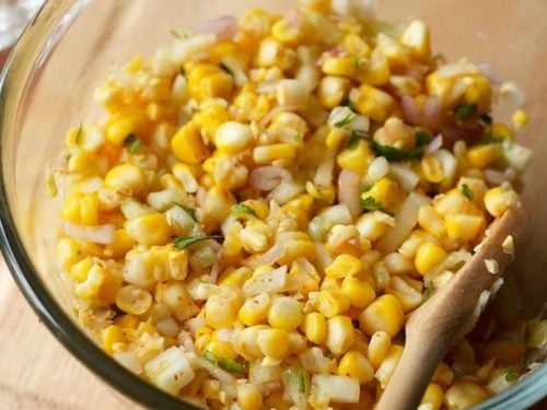 corn salad recipe, sweet corn salad recipe