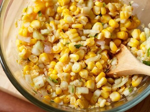 sweet corn salad recipe