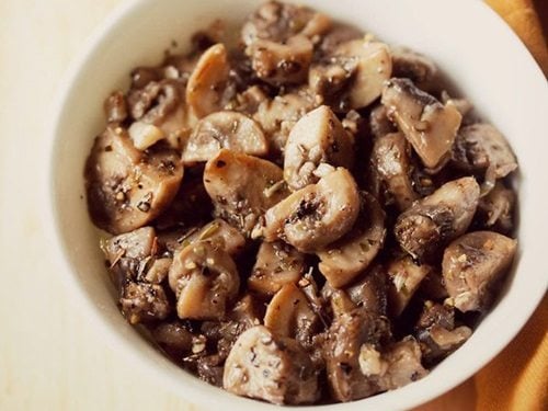 garlic butter mushroom recipe