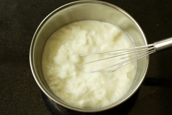 making capsicum raita recipe