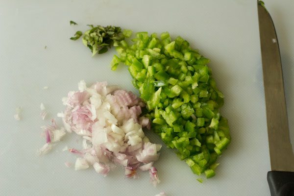 capsicum for capsicum raita recipe