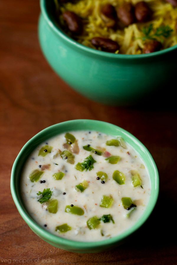 capsicum raita