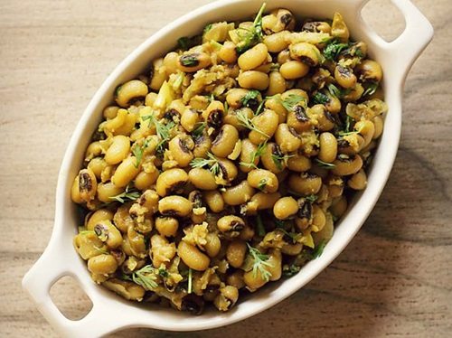 lobia sabzi recipe