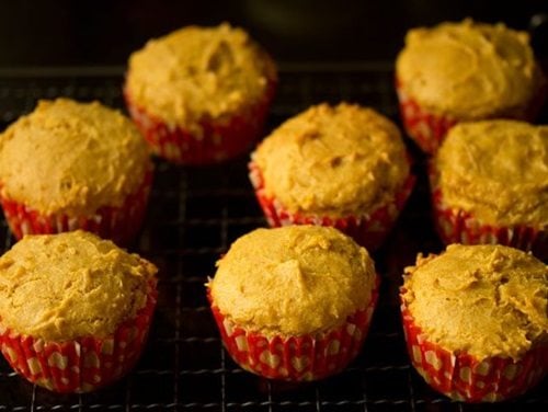 eggless mango muffins recipe