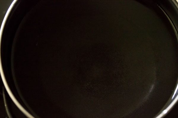 Water in a pan