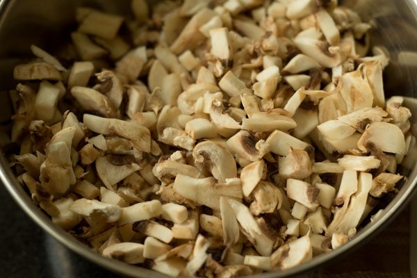 making mushroom cutlet recipe