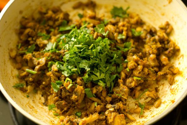 making mushroom cutlet recipe