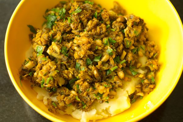 making mushroom cutlet recipe