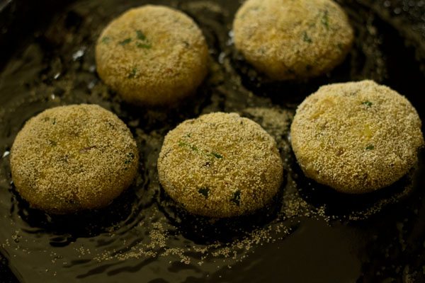 making mushroom cutlet recipe